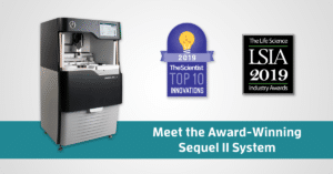 The Sequel II System won the 2019 Scientist Top 10 Innovations Award and LSIA Award for its ability to generate longer reads with greater accuracy and throughput, at a significantly lower cost.
