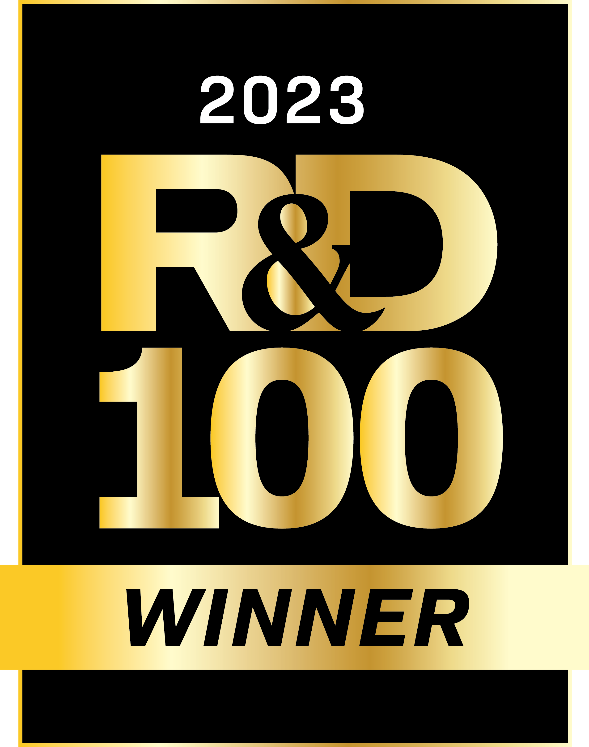 2023 RD 100 logo image for Revio award