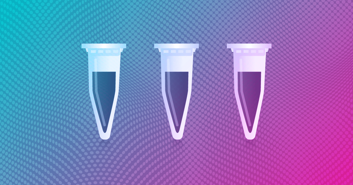 DNA extraction vials image illustration