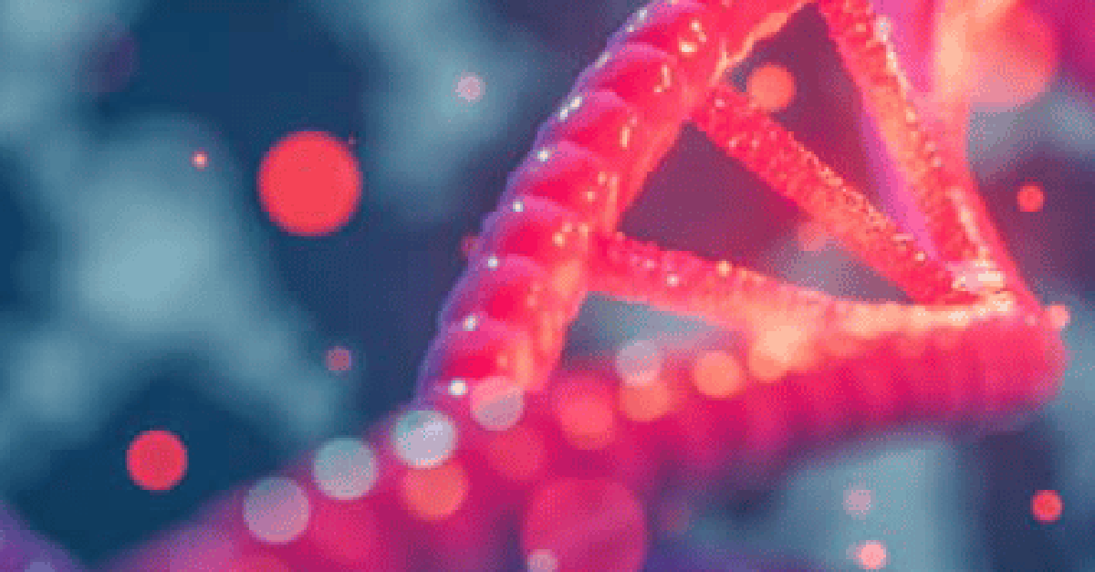 Stylized DNA image