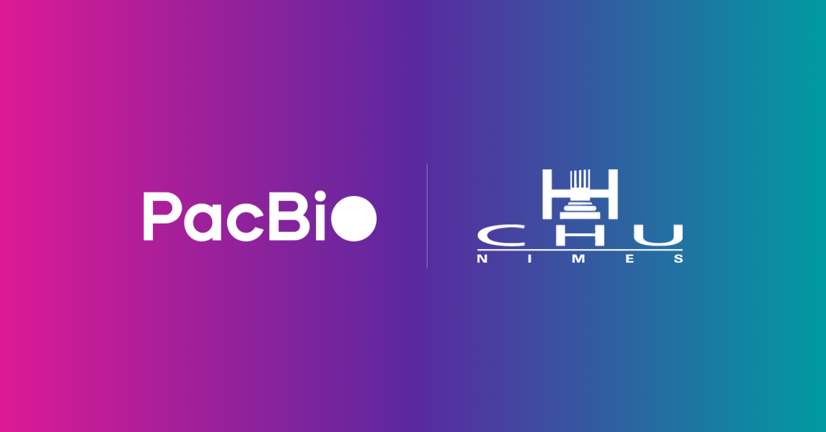 PacBio CHU Nimes logos