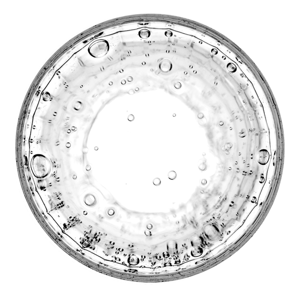 roundel image of cells in solution